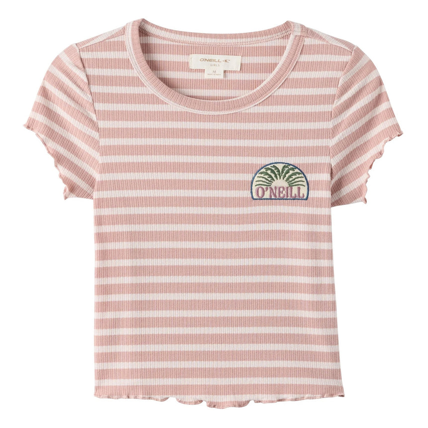 T-shirt Rayé Merrit 7-16ans-O'Neill-Rose-S-ONI-SP2680301-CLÉMENT