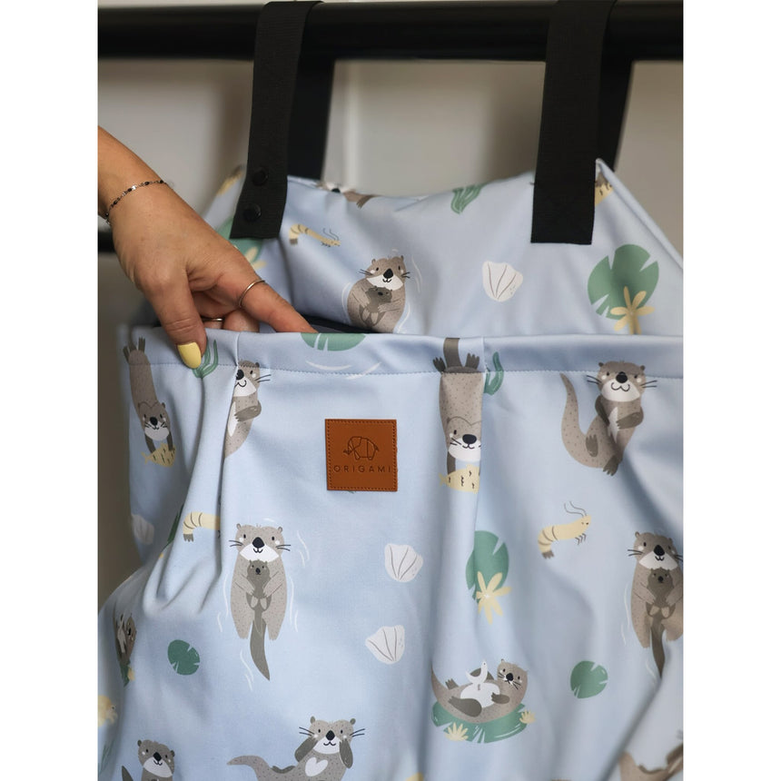 Sac de Lavage Large - Loutres-Origami-OR3-LBAG0037-CLÉMENT