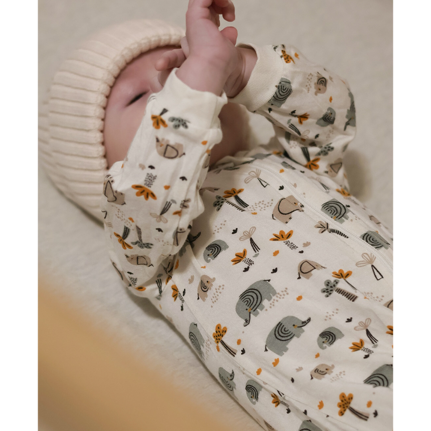 Pyjama Modal Éléphants 0-30mois-Origami-OR4-PM5878-CLÉMENT