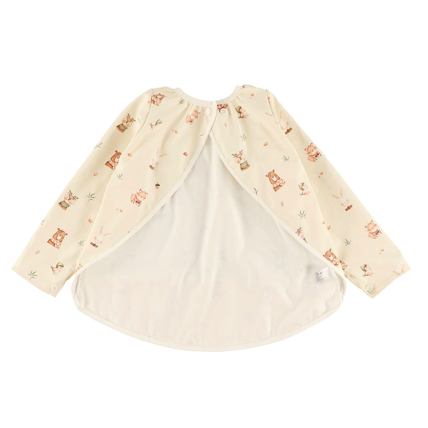 Bavoir Manches Longues 0-36mois - Animaux-Origami-ORG-BAV00063-CLÉMENT