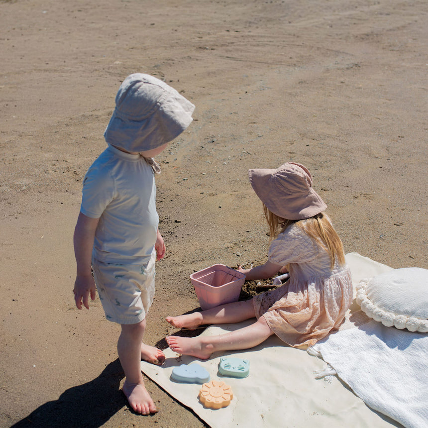 Ensemble Jouet de Plage en Silicone - Pastel-Origami Maison-ORI-W64469-CLÉMENT