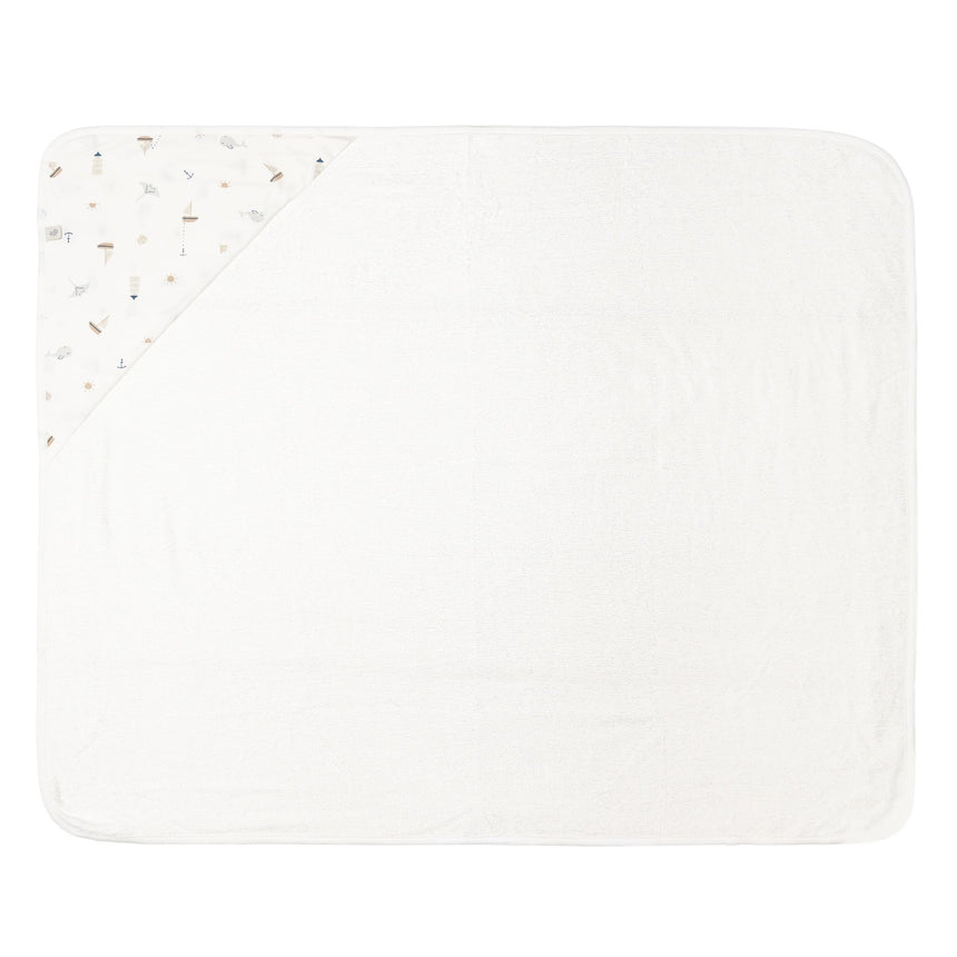 Serviette à Capuchon Bambou - Océan-Perlimpinpin-PER-BB3304-OC-CLÉMENT