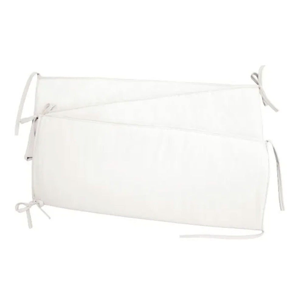 Tour de Lit Bébé Uni - Blanc
