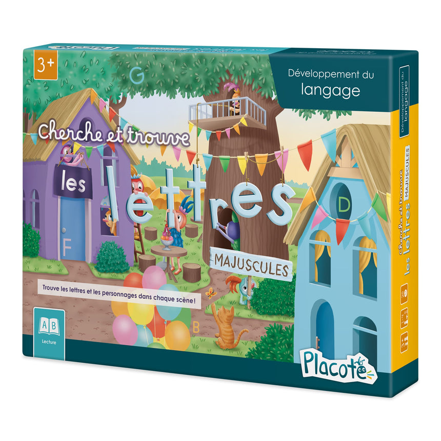 Cherche et Trouve Les Lettres Majuscules
