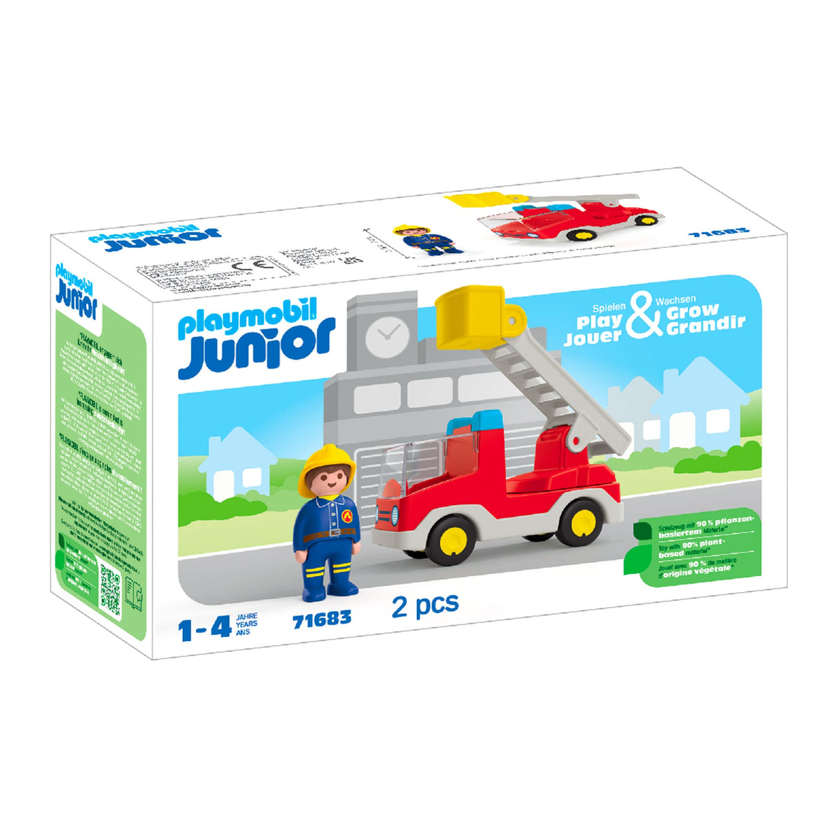 Playmobil Junior Ladder Unit Fire Truck – CLÉMENT