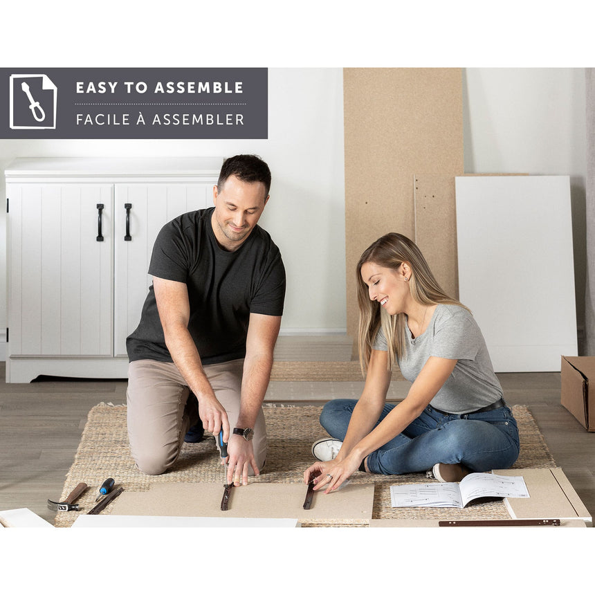 5-Drawer Chest - Tassio Gray Oak