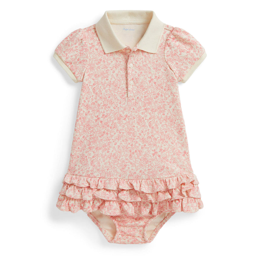 Robe Tricot Polo 6-24mois-Polo Ralph Lauren-Rose-6 m-RLA-310A12820001-CLÉMENT