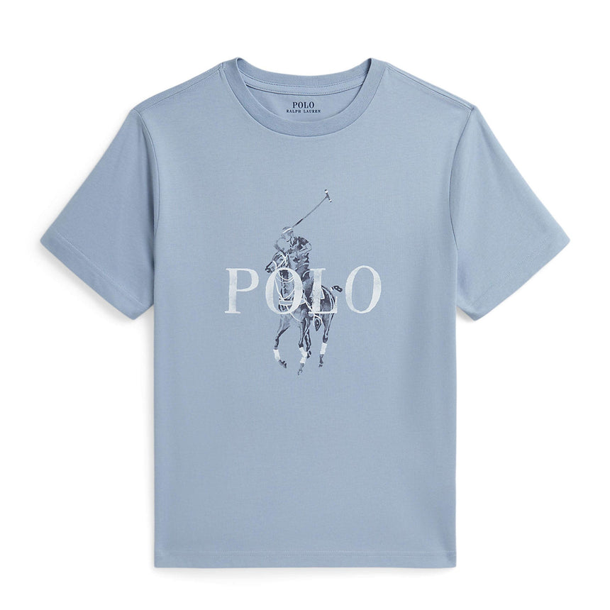 T-shirt Polo 8-16ans-Polo Ralph Lauren-Bleu-S-RLA-323A12260002-CLÉMENT