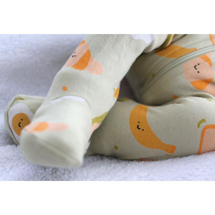 Pyjama Déjeuner Prématuré-30mois-Roche Ciseaux-ROO-PC58128-CLÉMENT