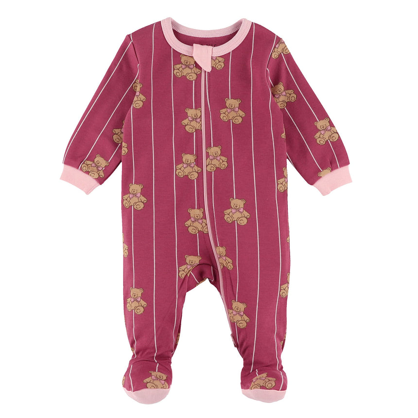 Pyjama Ourson Prématuré-30mois-Roche Ciseaux-Rose-Prématuré-ROO-PC59178-CLÉMENT