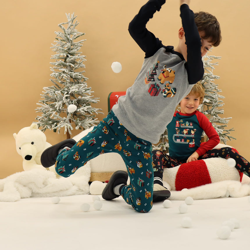 Pyjama Forêt 2-14ans-Roche Ciseaux-ROO-T5798-CLÉMENT