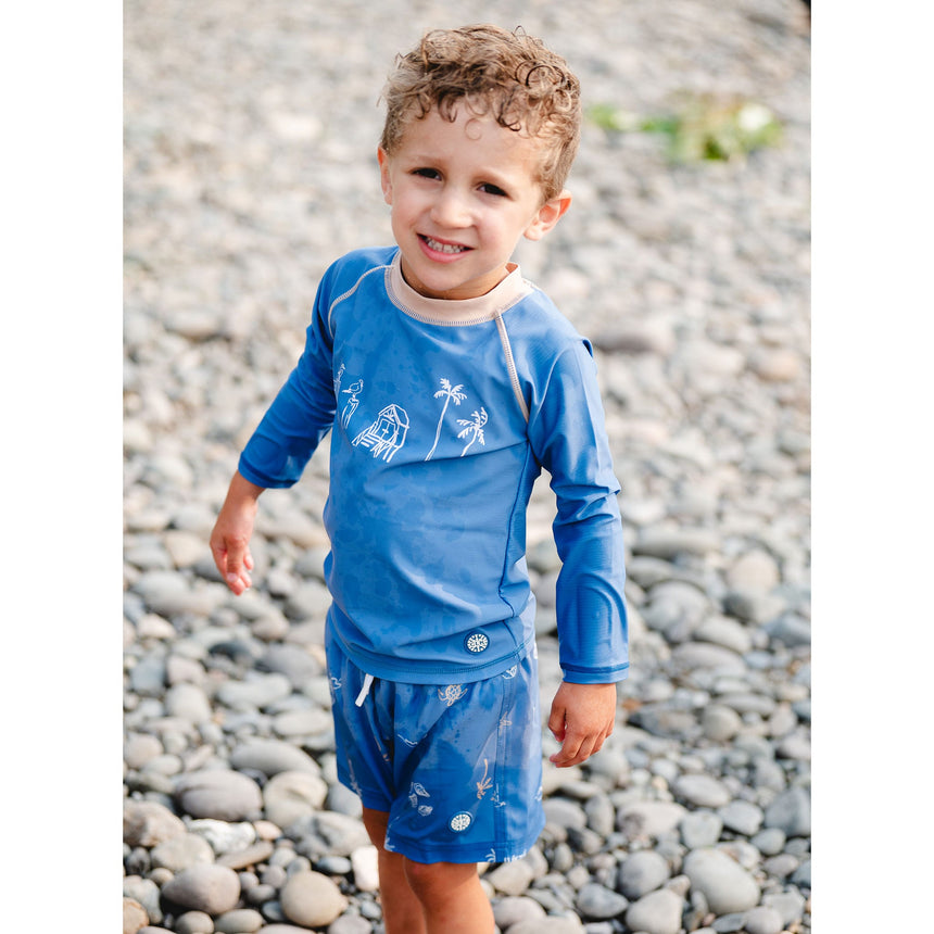 T-shirt Maillot UV Océan 2-9ans Coco Mango-Calikids-CAL-S2646G-CLÉMENT