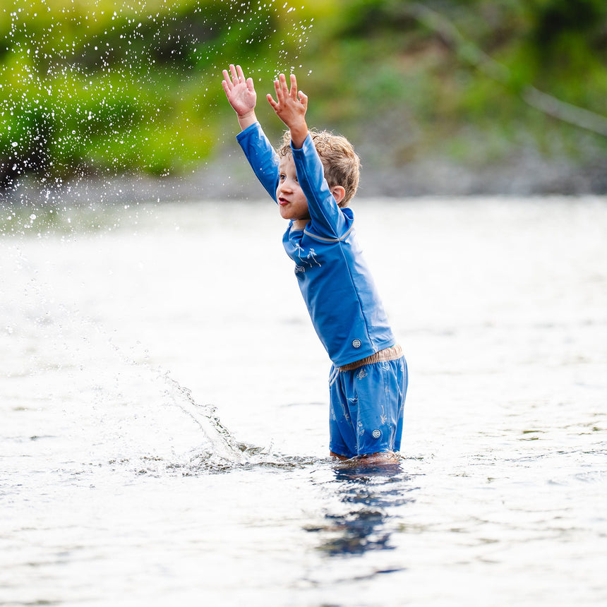 Maillot Short UV Océan 2-9ans Coco Mango
