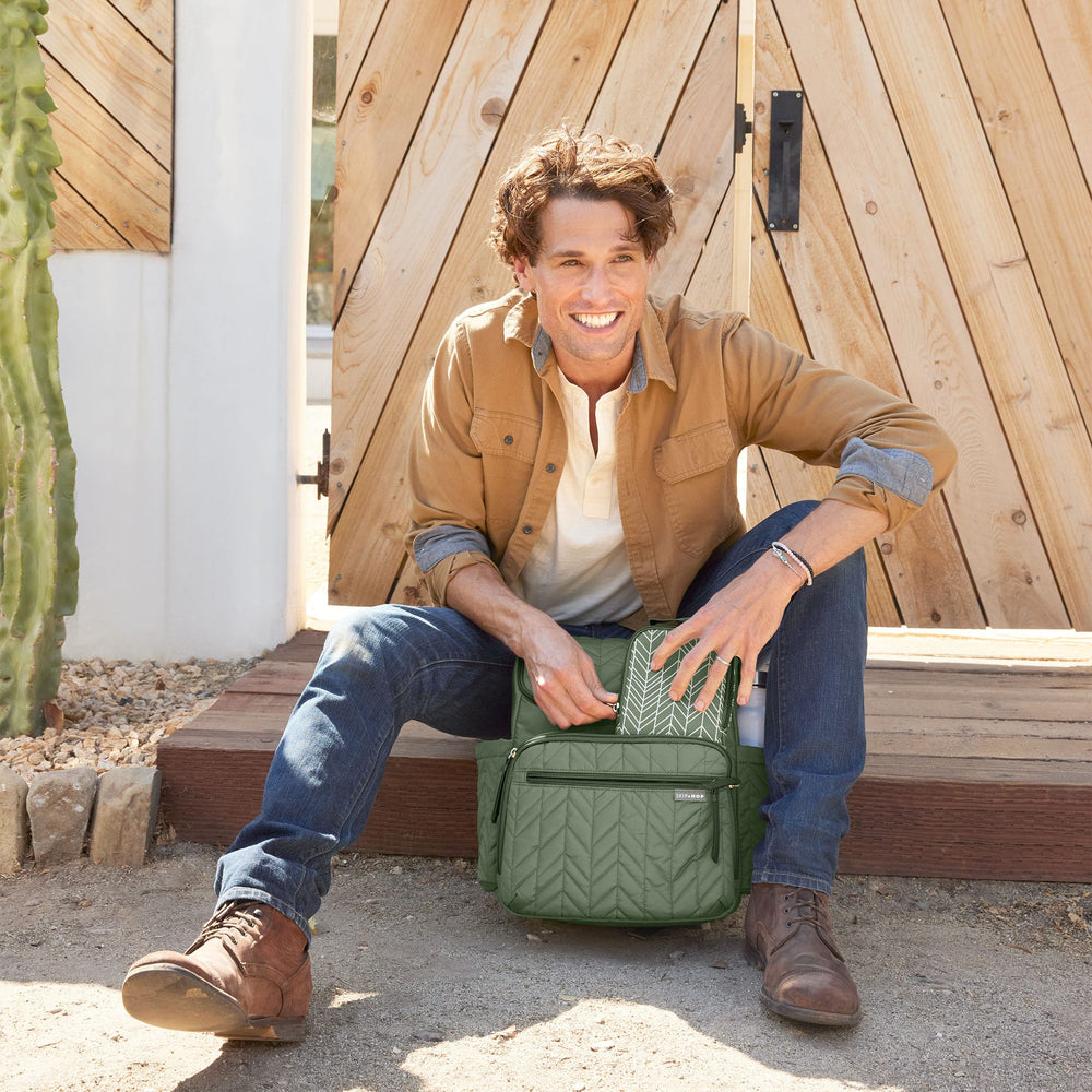 Forma Backpack Diaper Bag - Camel