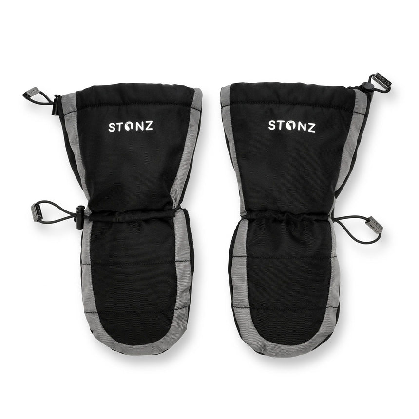 Mitaine Longue Noir/Gris 2-8ans