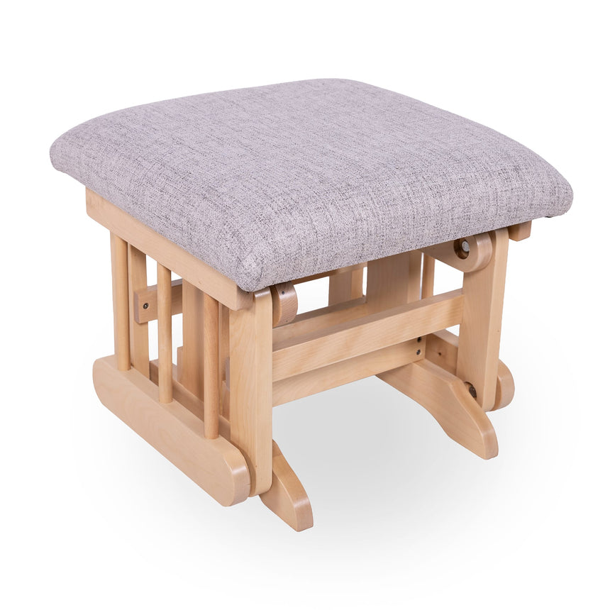 Tabouret Naturel- Tissus sur commande spéciale-Goberce-Lima 061-GBE-TB04-NATUREL-CLÉMENT