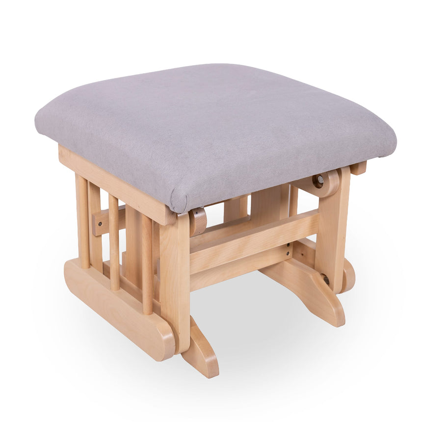 Tabouret Naturel- Tissus sur commande spéciale-Goberce-Structure 401-GBE-TB04-NATUREL-CLÉMENT