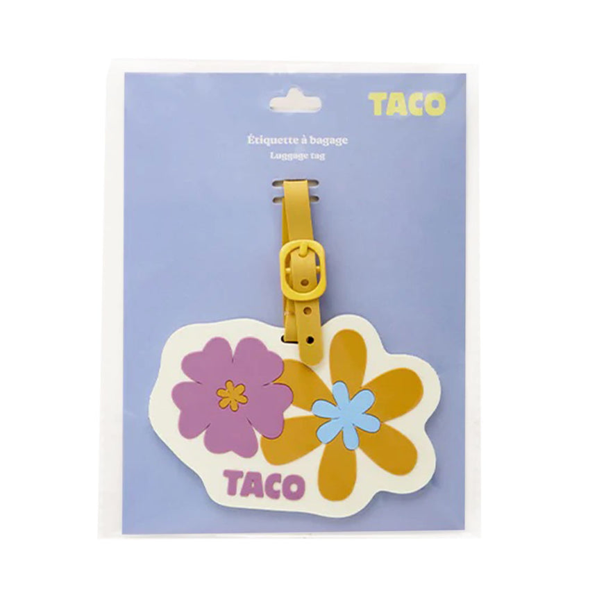 Étiquette De Bagage - Petale Rose-TACO-TAC-POPPYPETALS-CLÉMENT