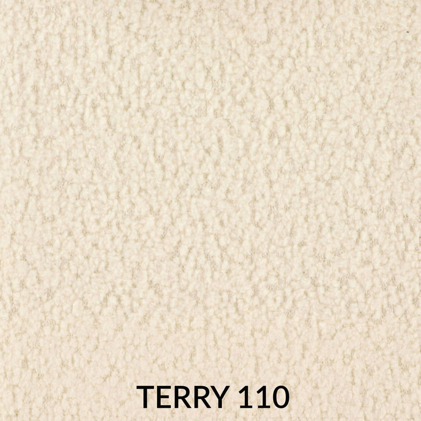 Fauteuil berçant et pivotant - Électrique - Tissus sur commande spéciale-Dormatex-Terry 110-DMT-FAUTEUIL-ELECTRIQUE-CLÉMENT