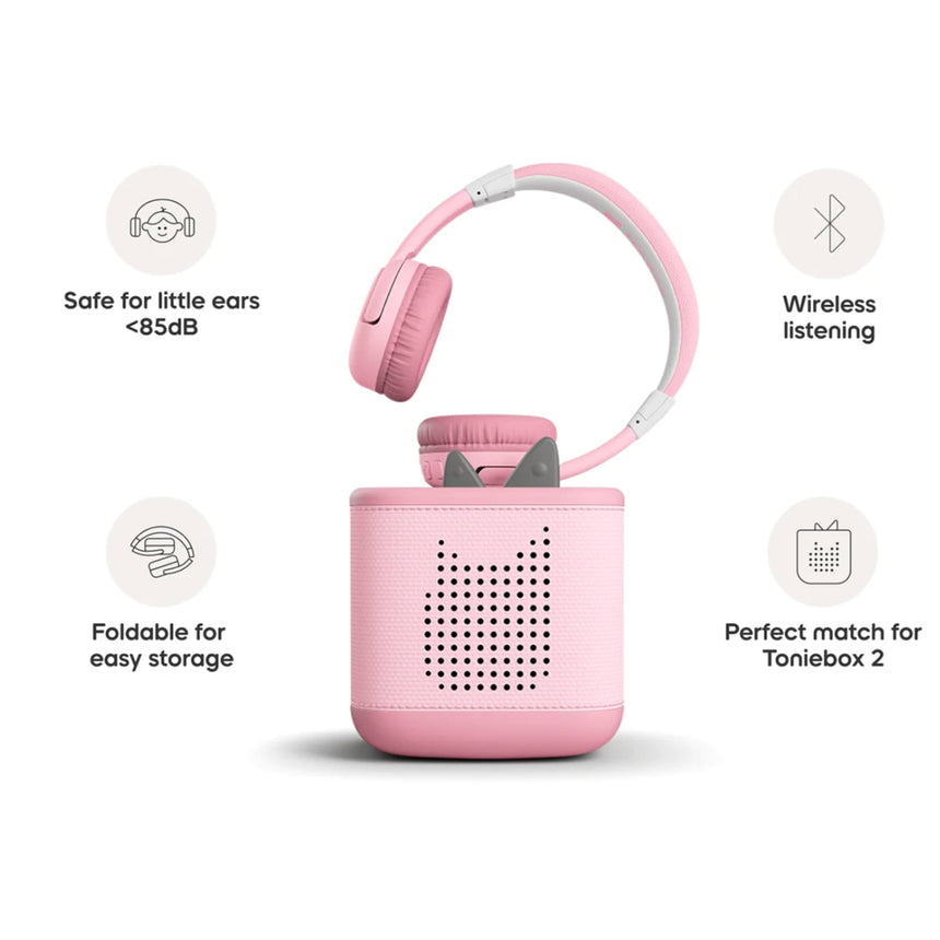 Casque Bluetooth - Rose Nuage-Tonies-TON-10003277-CLÉMENT