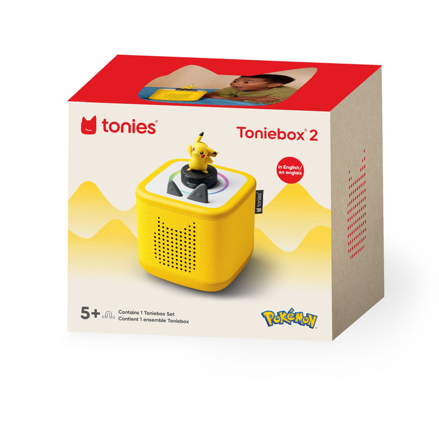 Toniebox 2 Starter Set Pokemon - Pikachu (Anglais)-Tonies-TON-11004940-CLÉMENT
