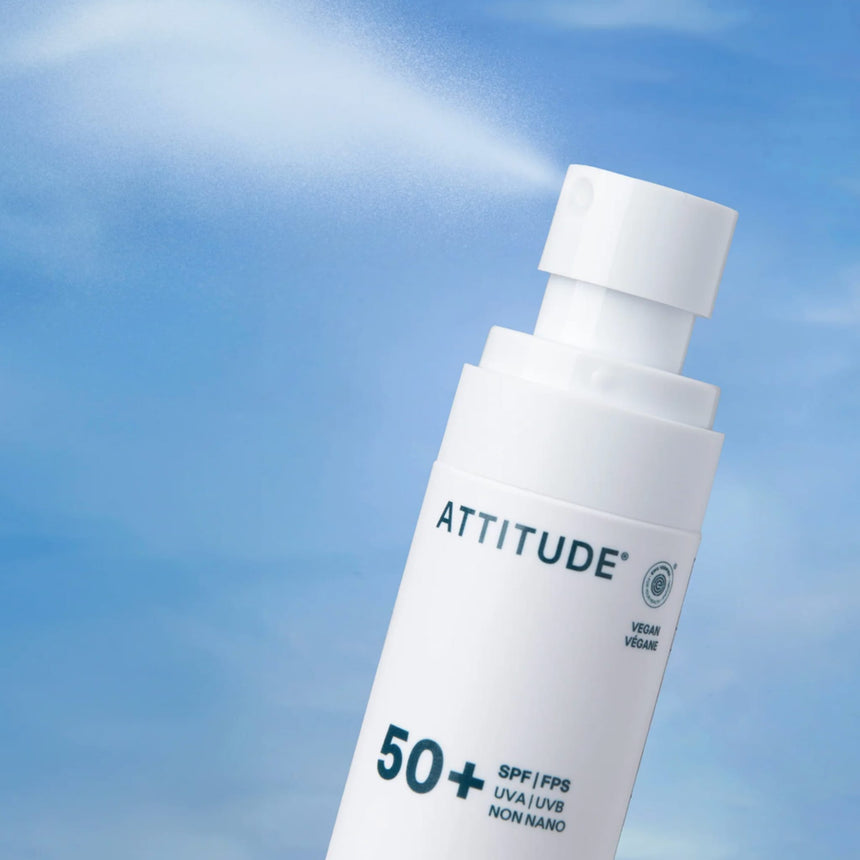 Spray Solaire Visage et Corps - Peau Sensible FPS 50-Attitude-UDE-16534-CLÉMENT