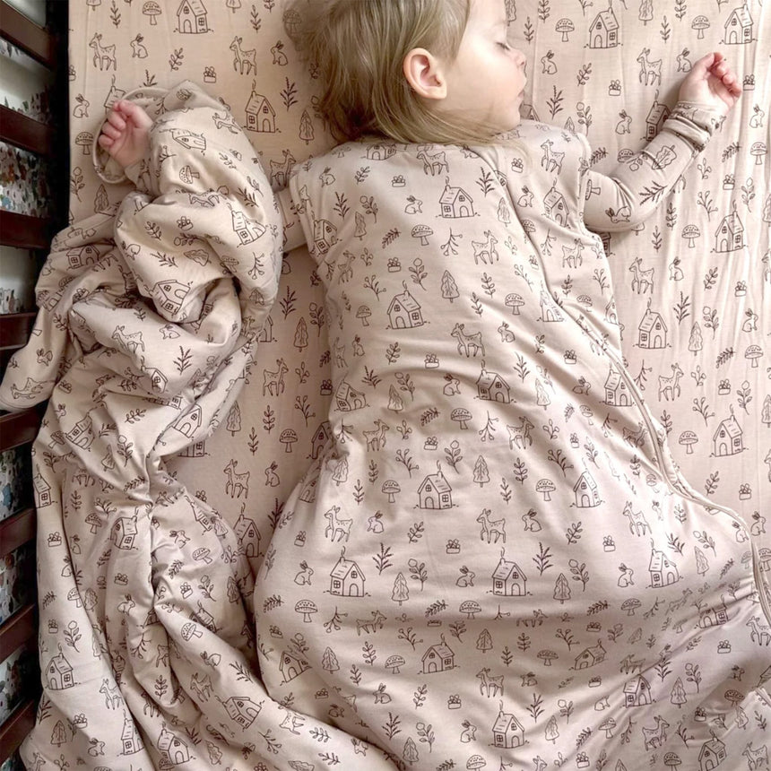 Couverture/Douillette - Foret Do-ré-mi-Günamüna-UNA-2301DOEMINI-CLÉMENT