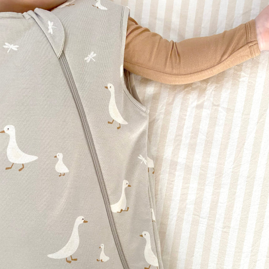 Sac de Nuit Bambou Oies 9-18mois-Günamüna-UNA-2700GOOSE918-CLÉMENT