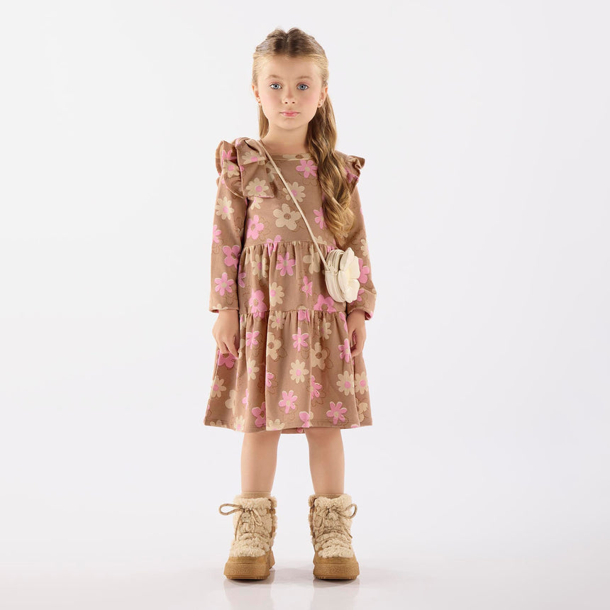 Robe Marguerites 2-8ans-Up Baby-UPB-45754-FL0004-CLÉMENT