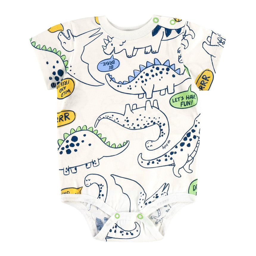 Ensemble Deux Pièces Dinos Ivoire 3-18mois-Up Baby-UPB-46424-AB2411-CLÉMENT