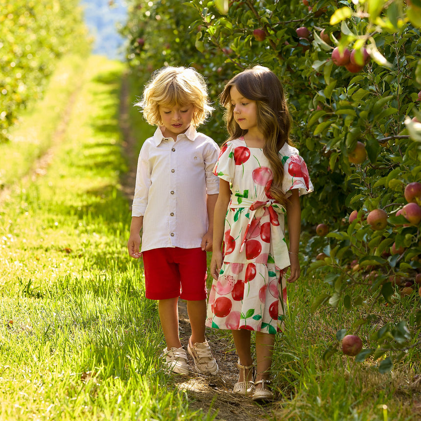 Robe Cerises 2-8ans-Up Baby-UPB-46568-191763-CLÉMENT