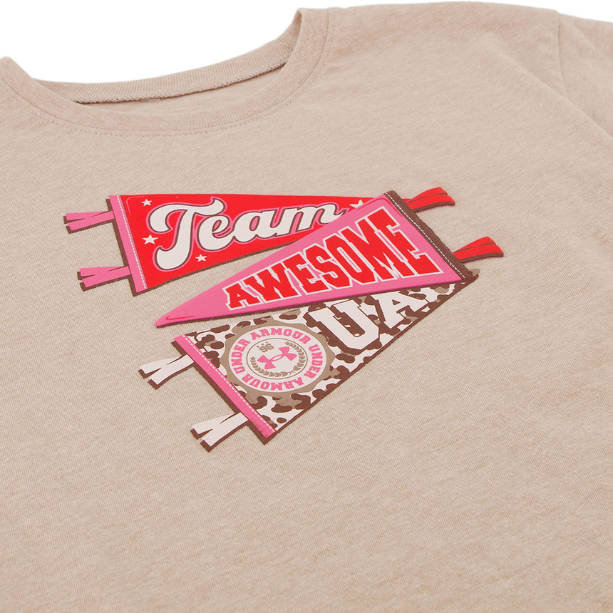 T-shirt Team Awesome 4-6x-Under Armour-UR2-25UAFJA00R-CLÉMENT