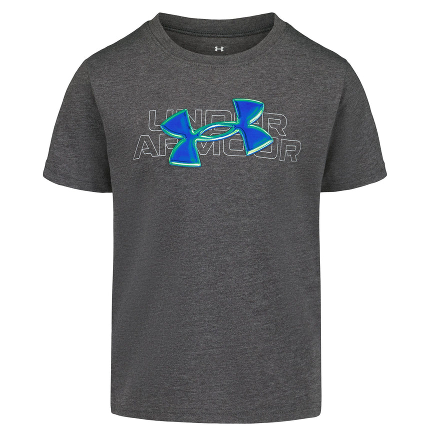 T-shirt Logo Chrome 4-7ans-Under Armour-Charcoal-4-UR2-25UAFJA13E-CLÉMENT
