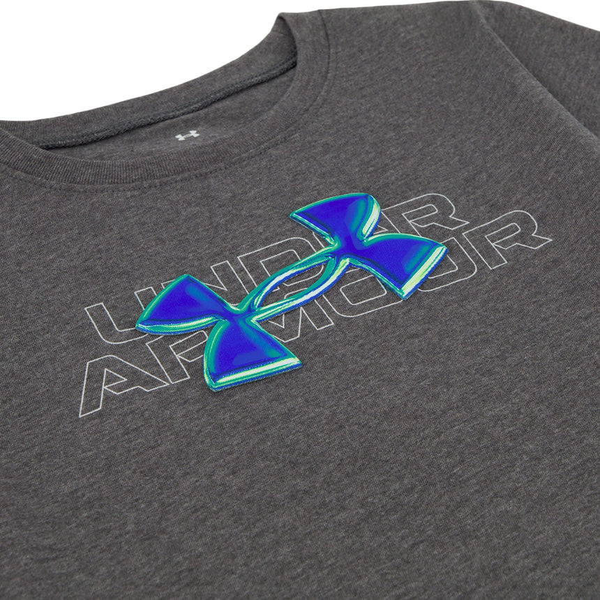 T-shirt Logo Chrome 4-7ans-Under Armour-UR2-25UAFJA13E-CLÉMENT