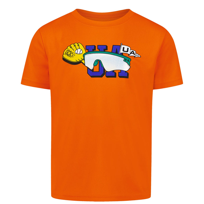 T-shirt Sunglasses 4-7ans-Under Armour-Orange-4-UR2-25UAFJA18E-CLÉMENT