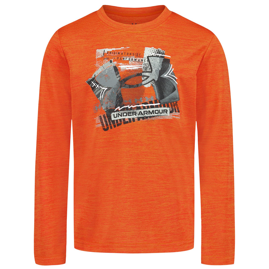 T-shirt Logo Twist 4-7ans-Under Armour-Orange-4-UR2-25UAFJA38E-CLÉMENT