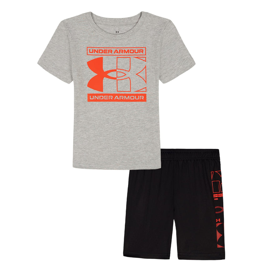 Ensemble Short Tech Decon 4-7ans-Under Armour-Gris-4-UR2-25UASJI30E-CLÉMENT