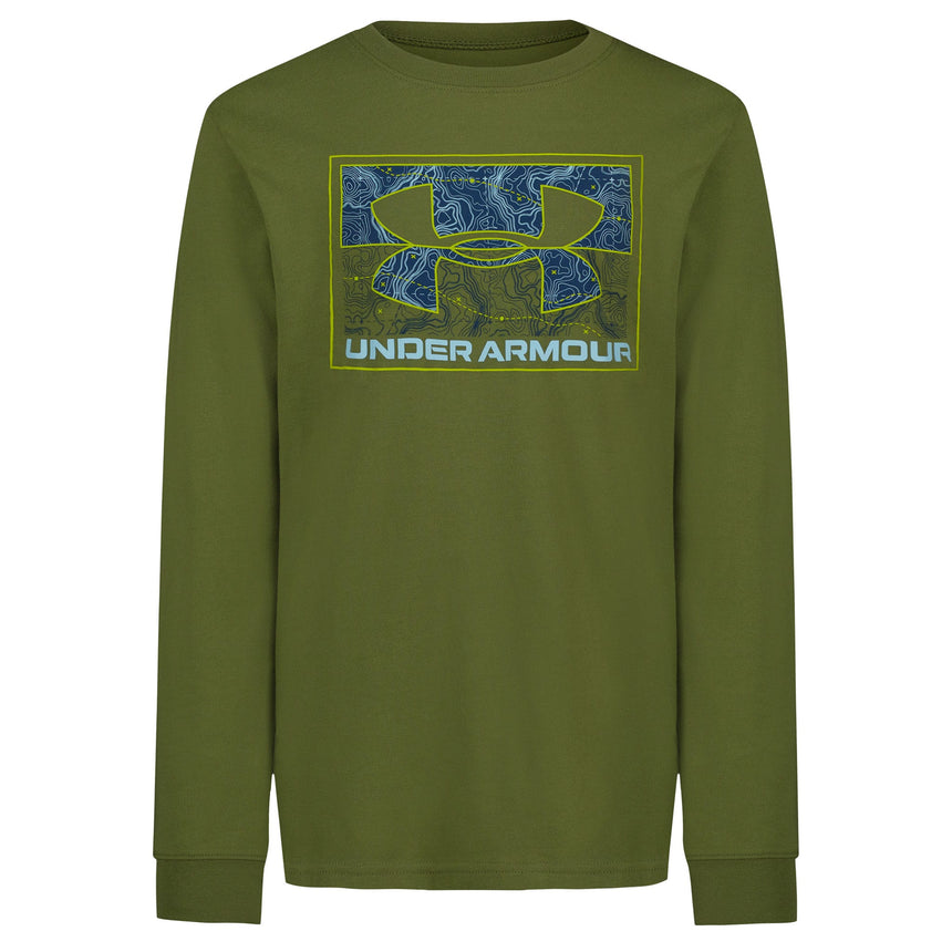 T-shirt Topo Core Cuff 8-16ans-Under Armour-Olive-S-UR2-25UOFJA01F-CLÉMENT