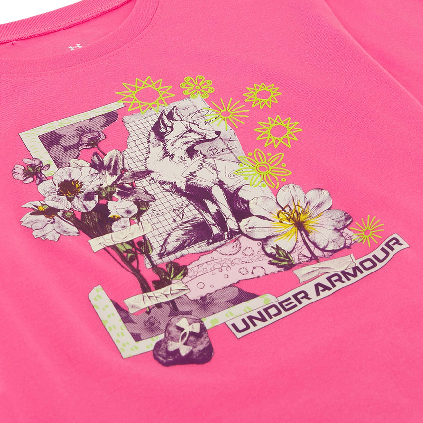 T-shirt Fox Collage 8-16ans-Under Armour-UR2-25UOFJA33S-CLÉMENT