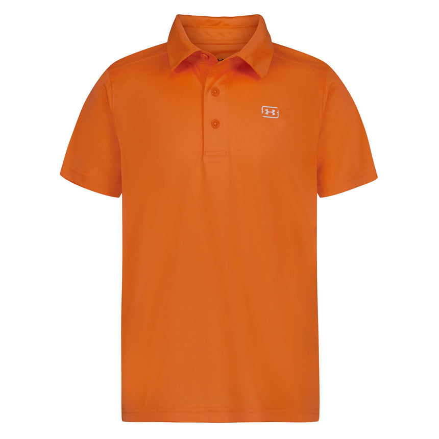 Polo UV Uni 8-16ans-Under Armour-Orange-S-UR2-25UOSJB06F-CLÉMENT