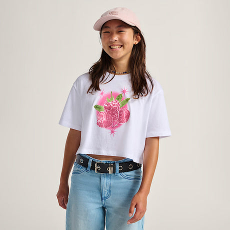 T-shirt Star Berries Crop 7-16ans