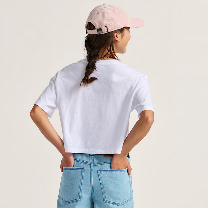 T-shirt Star Berries Crop 7-16ans-Vans-VAN-VN000PTHWHT-CLÉMENT