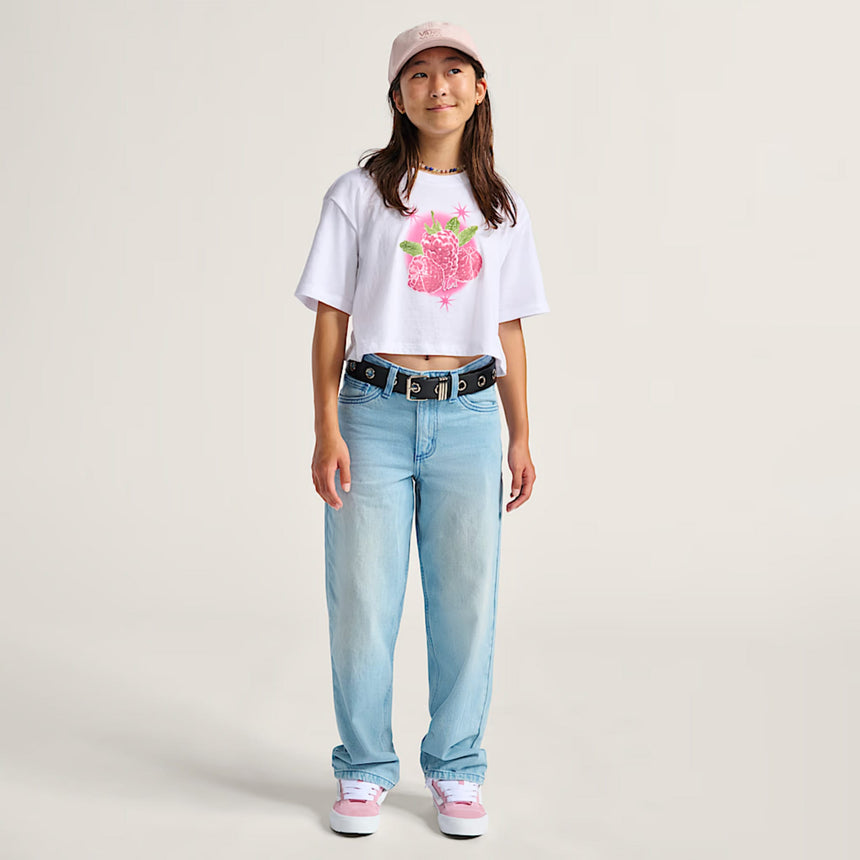T-shirt Star Berries Crop 7-16ans-Vans-VAN-VN000PTHWHT-CLÉMENT