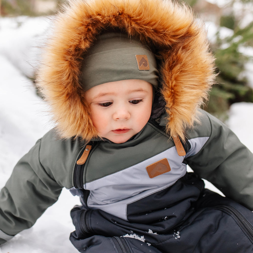 Habit de Neige Une Pièce Colorblock 9-24mois