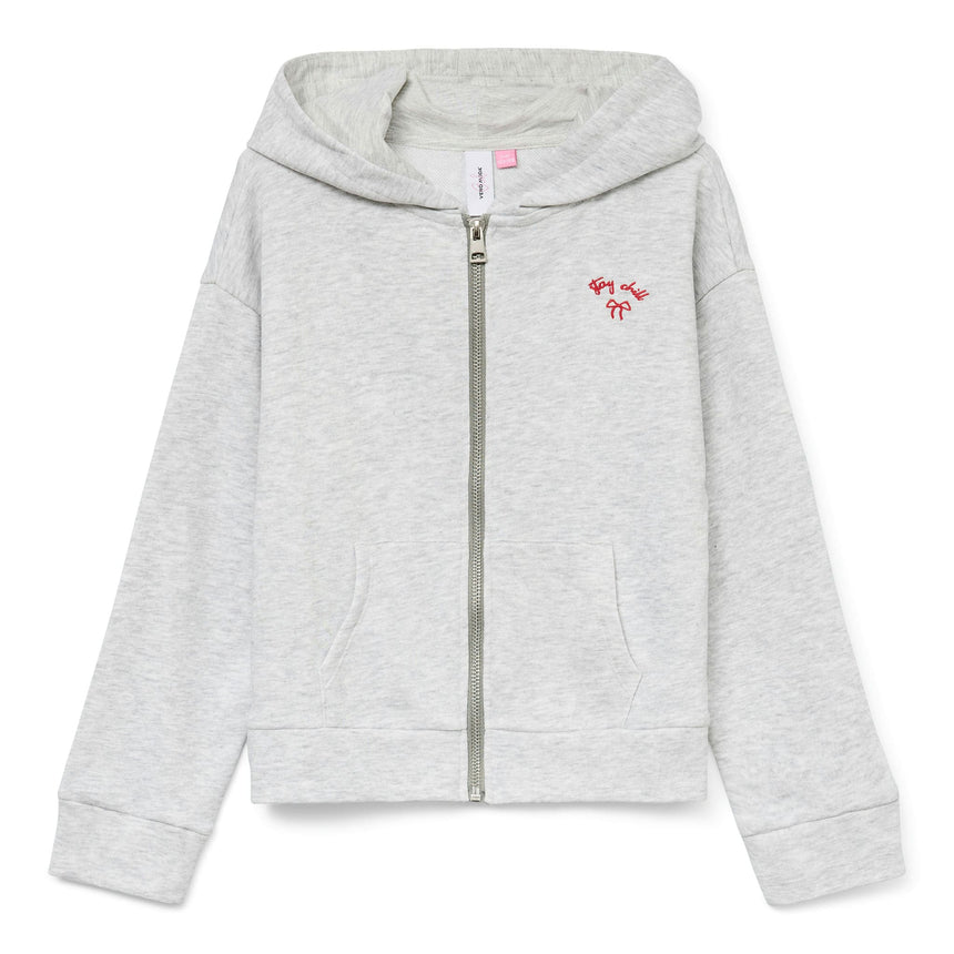 Kangourou Zip Trina 8-14ans-Vero Moda-Gris-8-VMO-10332524-CLÉMENT