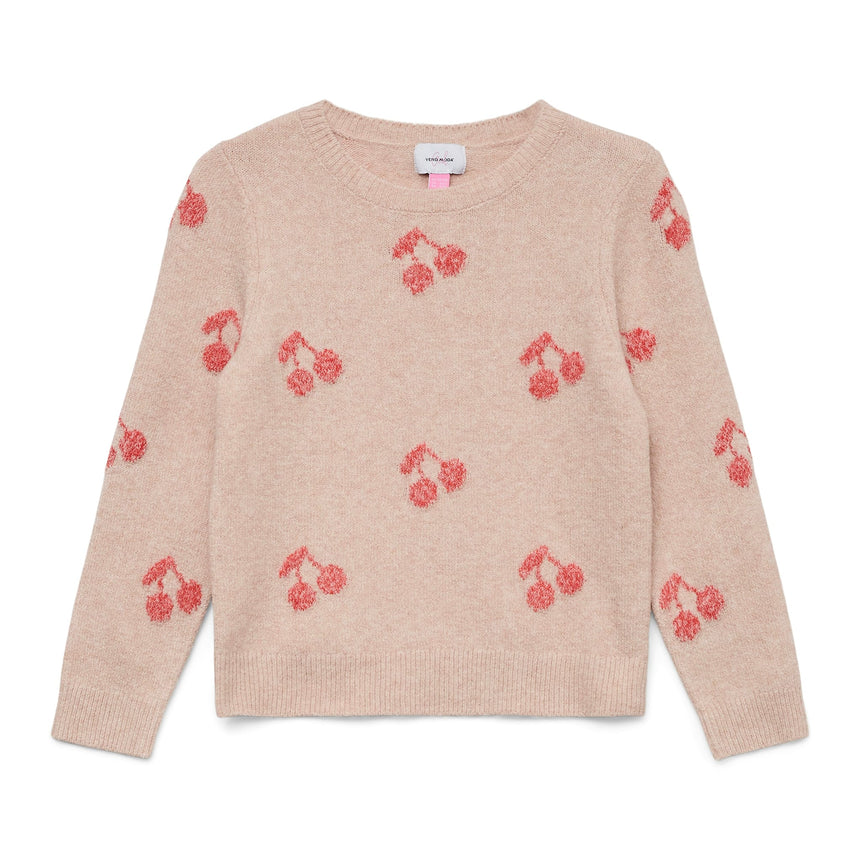Gilet Tricot Doffy 7-14ans-Vero Moda-Rose-7-8-VMO-10337561-CLÉMENT