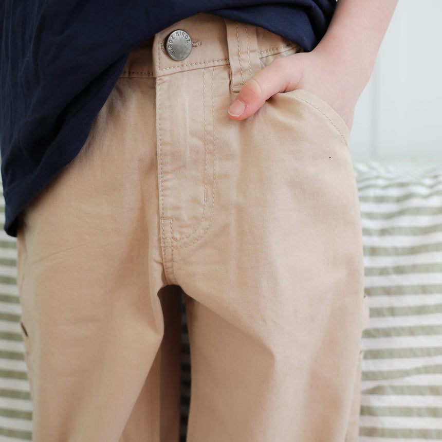 Pantalon Twill Beige 2-8ans-Birdz-WRK-BTWILL1-2-CLÉMENT