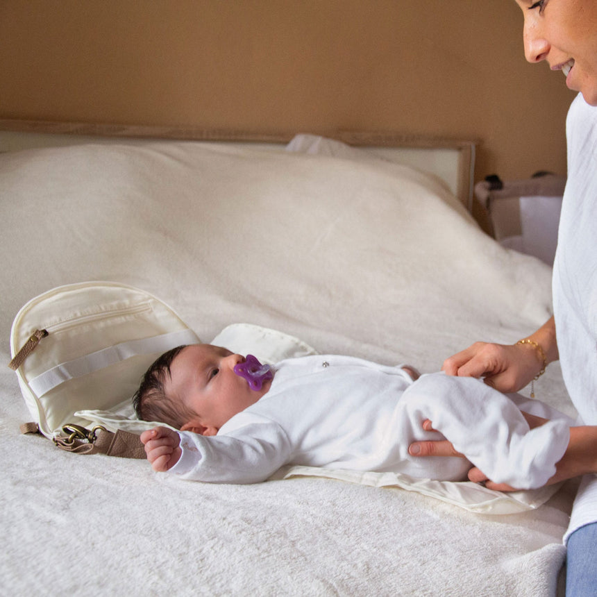 Sac à Langer Banane Avec Bandoulière Armelle - Noir-Baby on board-YND-BOB-2201-CLÉMENT