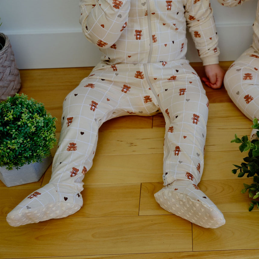 Pyjama Carreaux Ours 0-30mois-Origami-OR4-PM59228-CLÉMENT