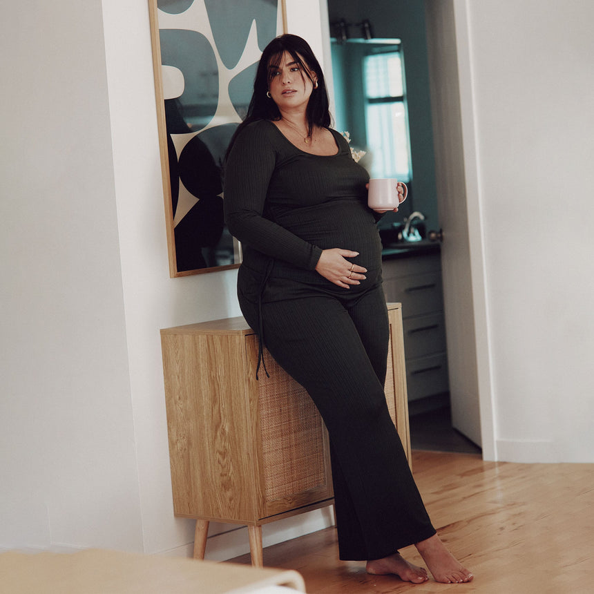 Lounge Maternity Rib Pants